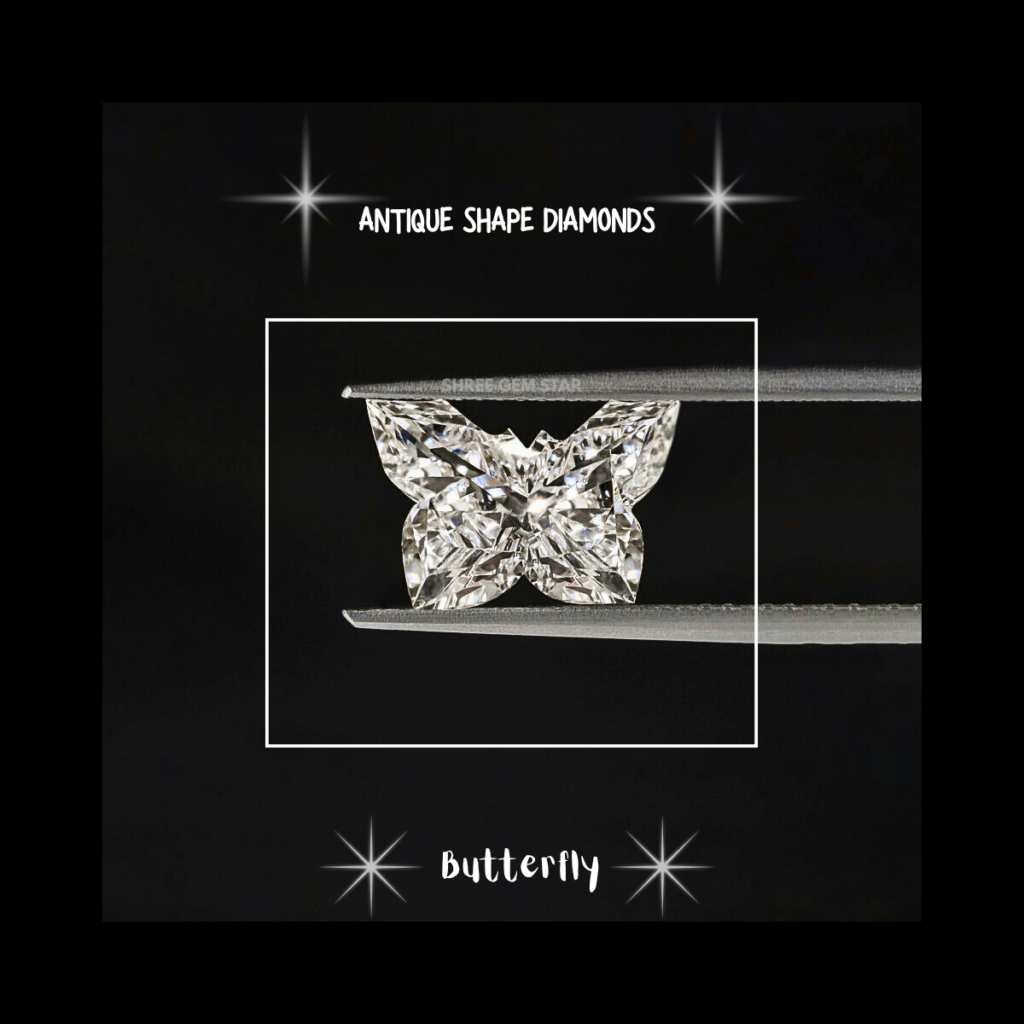Premium Butterfly Shape Lab Grown Diamond