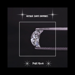 Premium Half Moon Shape Lab Grown Diamond