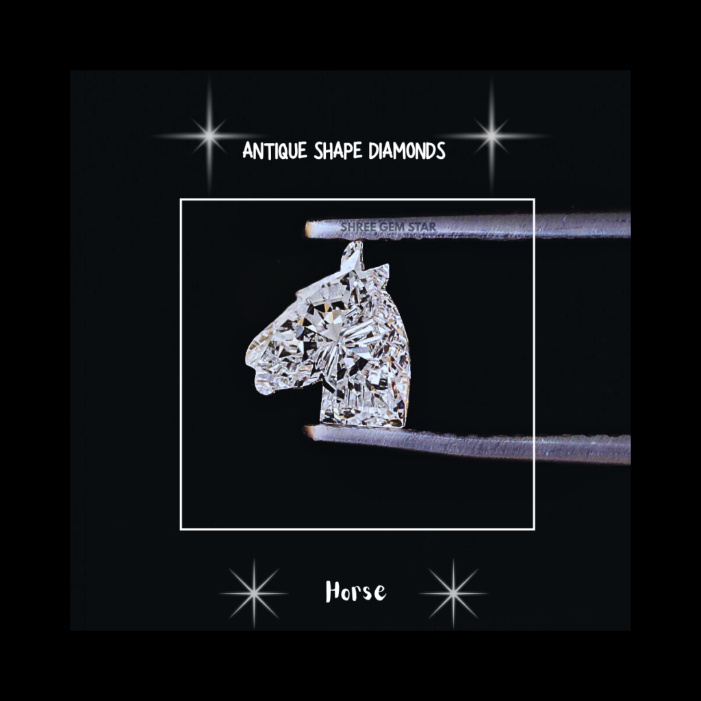 Premium Horse Shape Lab Grown Diamond