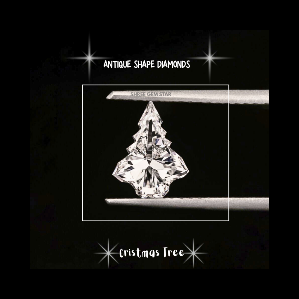 Premium Christmas Tree Shape Lab Grown Diamond