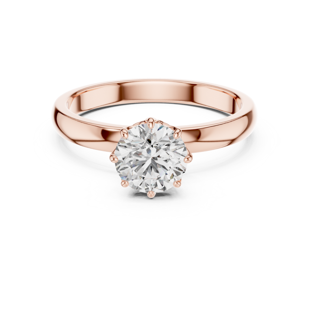 Luxury Diamond Solitaire Ring 1 Carat